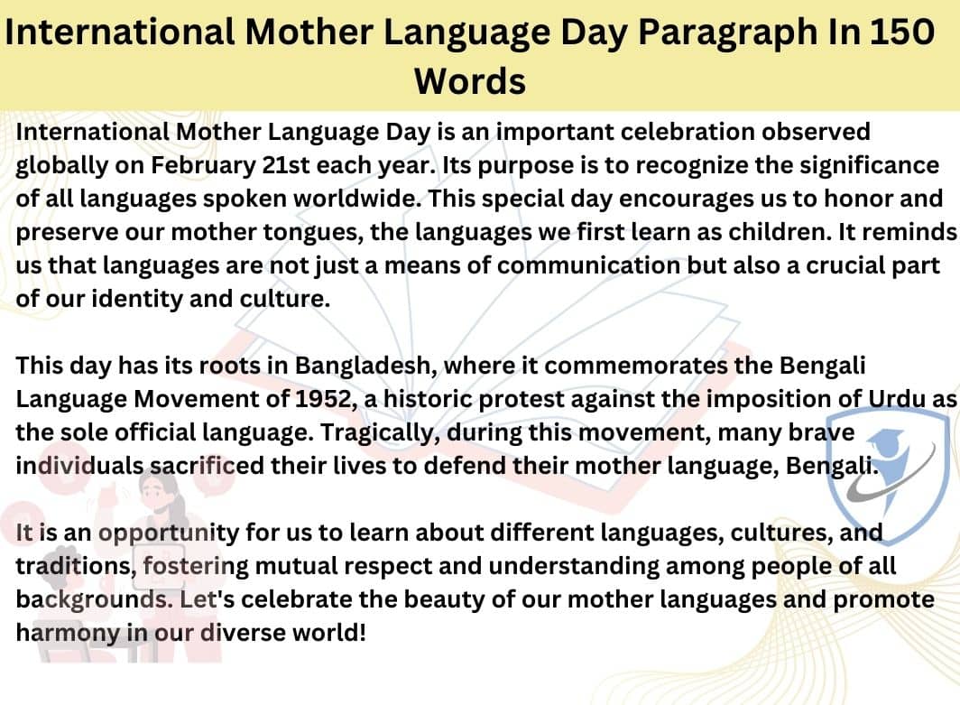 International Mother Language Day Paragraph For All Class