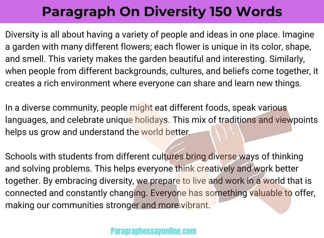 Paragraph On Diversity in 150 Words